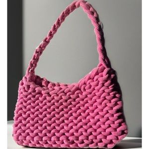 Barbie pink rope small bag